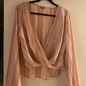 Abbeline Long Sleeve Top Size Large